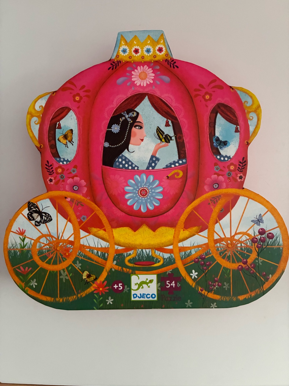 Djeco “Elise’s Carriage” puzzle, 54 pieces
